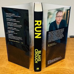 RUN by Blake Crouch SIGNED/LMT hb 1st UK Goldsboro ! F/F UNREAD!