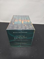 Percy Jackson and the Olympians Complete Series and Greek Gods 6 Book Boxed Set