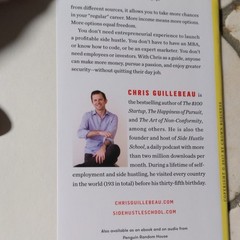 Crown Business Side Hustle by Chris Guillebeau Hardcover Personal Success Book
