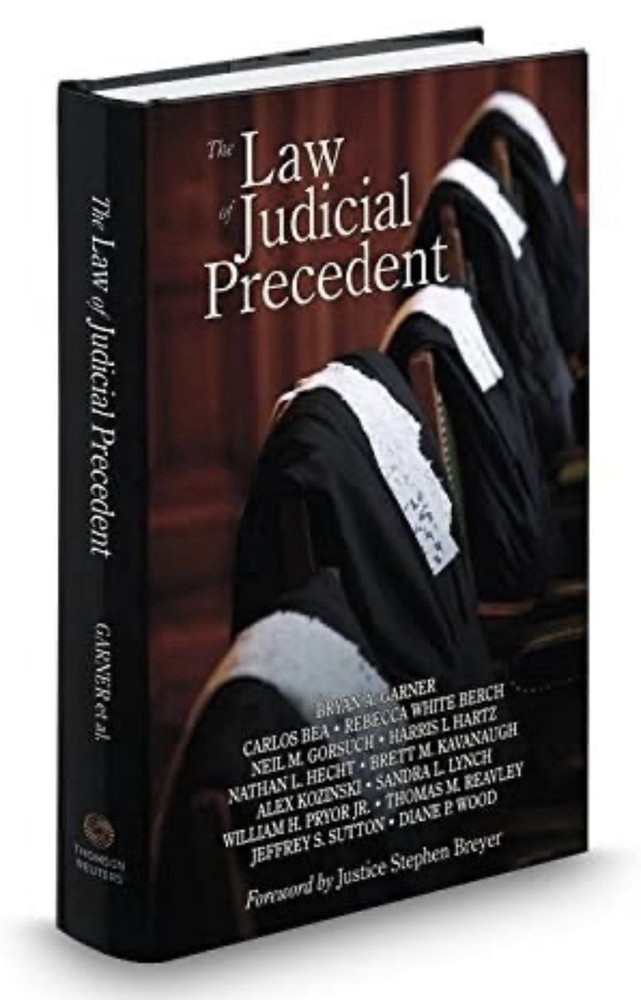 The Law of Judicial Precedent Hecht Garner Hardcover Legal Book 9780314634207