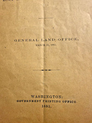 Restoration Of Lost And Obliterated Corners- General Land Office- 1891-free ship