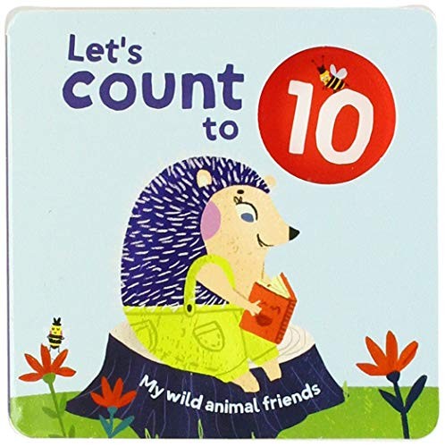 Yoyo Books Let’s Count to 10: My Wild Animal Friends (Board Book) (UK IMPORT)