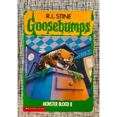 R.L. Stine Goosebumps Monster Blood Trilogy Book Lot #3 #18 #29 First Editions