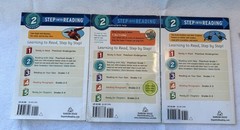 Step into Reading Level 2 Paperback Book Lot of 3 Ages 4-8 Adventure