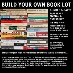 BUILD YOUR OWN LOT : Subversive Books/Cult Novels/Classic Lit : Bundle & Save!