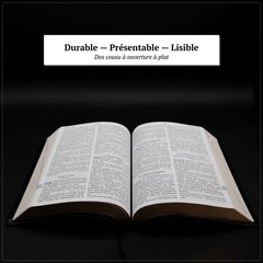 Louis Segond French Bible Large Print – LSG Sainte Bible Noir en Français by SP