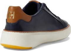 Cole Haan Men’s Grandpro TopSpin Sneaker Navy Blazer Leather/British Tan/Ivory,