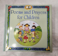 Poems and Prayers for Children beautiful book with gold edges & padded cover