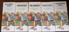 Thomas Guide California Central Valley Cities + *Bonus 7 Other Vtg Calif Maps*