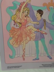Vtg Golden BARBIE Sticker Fun Coloring Book, Coloring Fun, #2135-13 1990 Mattel