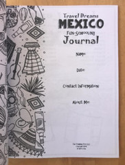 TRAVEL DREAMS MEXICO ~ BROWN + ~ 2024 ~ SOCIAL STUDIES ~ FUN-SCHOOLING JOURNAL