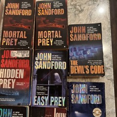 Lot of 23 John Sandford Assorted Paperback Books