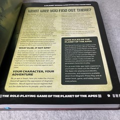 Planet Of The Apes Role Playing Game Core Rulebook Hardcover West End Games