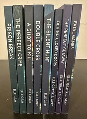 Elle Gray FBI Mystery Thriller Lot of 8 Paperback Books (Various Titles)