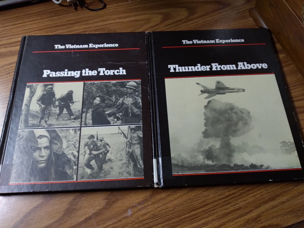 Vietnam War books – Lot of 2 – THE VIETNAM EXPERIENCE – Vintage Books