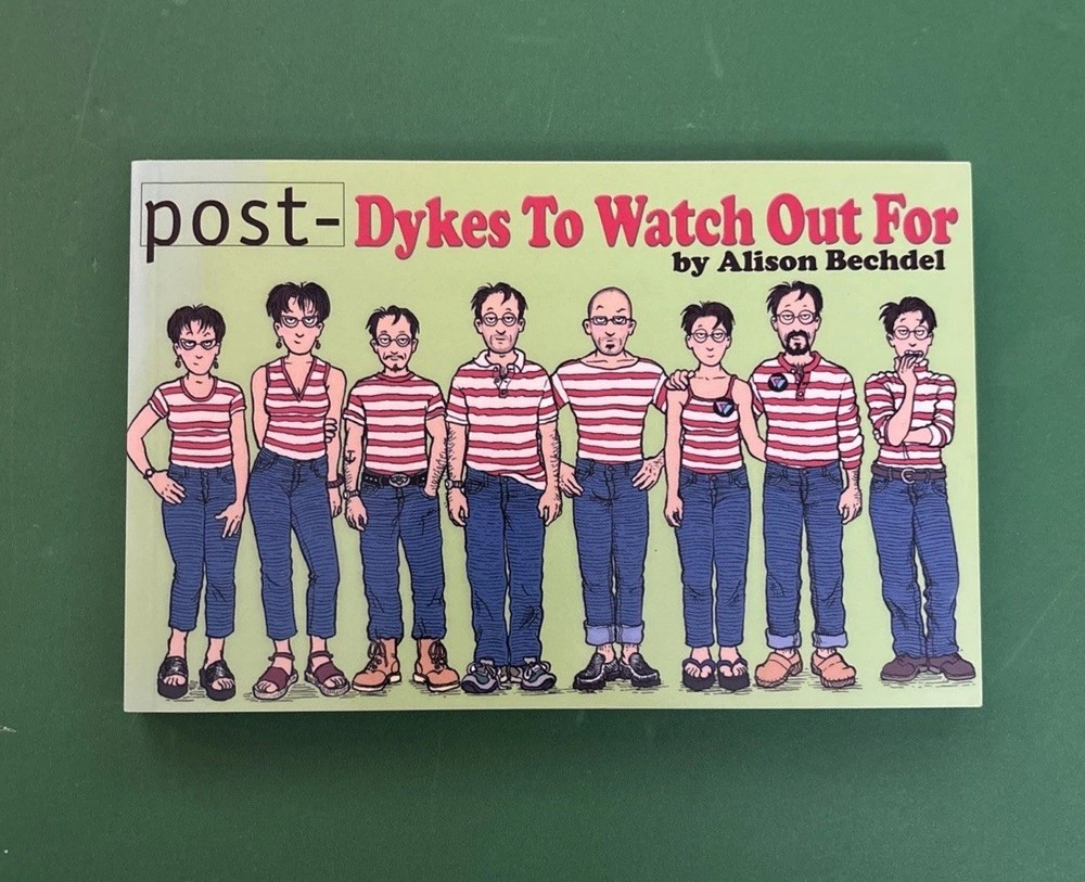 Post-Dykes to Watch Out For -Paperback Alison Bechdel Firebrand Books 2000 NEW