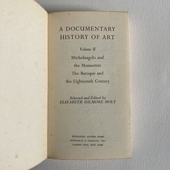 Set of 5 Art History Books, 1930s to 1960s Editions,