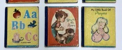 Vintage 1940s Miniature 4″ Children’s Book Lot A Little Book & Lollipop Book (8)