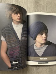 Noro Men Jane Ellison 2009 Trade PB Knitting Pattern Book 8.5×12” UK VG