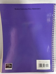 Modern Curriculum Press Mathematics, Level F by Richard Monnard Teachers Guide
