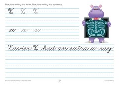 School Zone Cursive Writing Workbook: 32 Pages, 3rd Grade, 4th Grade,…