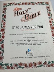 The Holy Bible With References Family Record And Children Bible Stories 1973