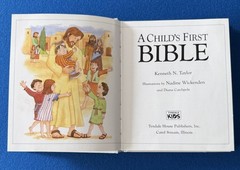 Child’s First Bible by Kenneth N. Taylor (2000, Hardcover) 255 Pages