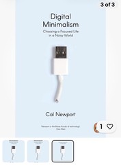 Digital Minimalism: Choosing a Focused Life in a Noisy World, Newport-SOFTCOVER