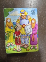 Grolier The Beginners Bible Flash Cards in Box Christian Kids Homeschool Sunday