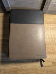 ESV FIRE BIBLE (FLEXISOFT, SLATE/CHARCOAL, RED LETTER): ENGLISH STANDARD VERSION