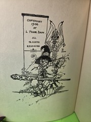 DOROTHY AND THE WIZARD IN OZ by L. FRANK BAUM – HARDCOVER Vintage