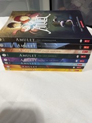 Amulet #1-8 Series Set Paperback 8 Book Collection Graphix By Kazu Kibuishi