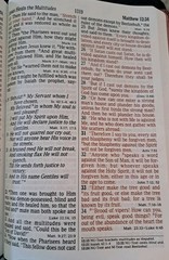 Super Giant Print Bible-NKJV – Imitation Leather, Nelson – NO BOX, GOOD Cond