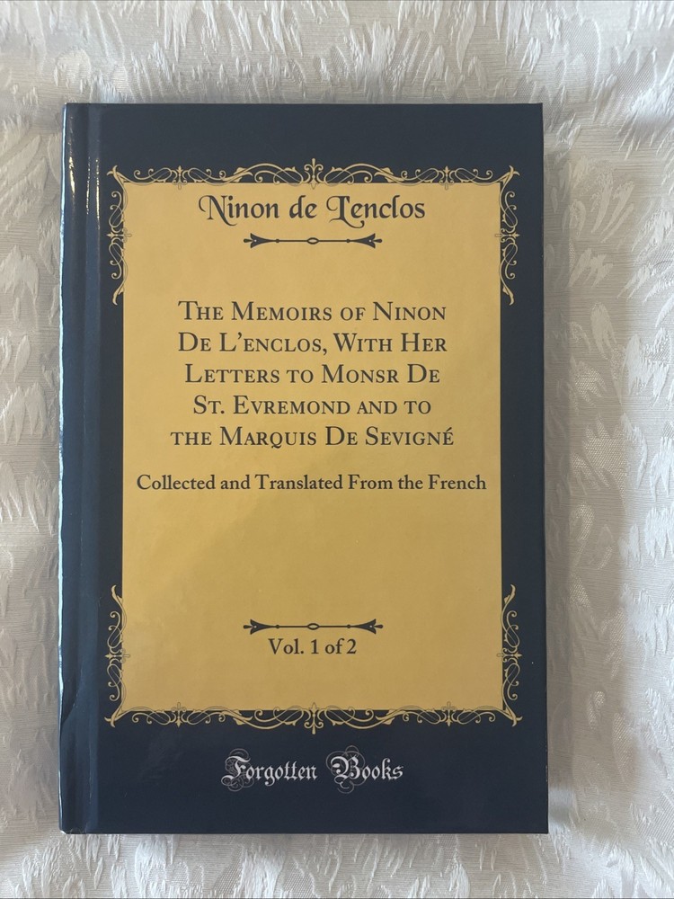 Ninon de Lenclos The Memoirs of Ninon de Lanclos Vol 1 Hardcover