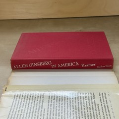 Allen Ginsberg in America by Jane Kramer Hardcover DJ 1969 1st Printing