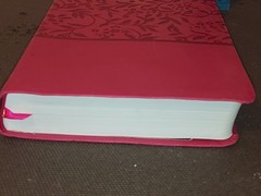 Red King James Version Holy Bible Imitation Leather Small Print in English