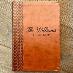 Personalized KJV Family Study Bible, Custom KJV Study Bible, Wedding Gifts