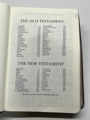 1972 Holy Bible KJV Reference Edition Nelson/ Genuine Leather Red Letter
