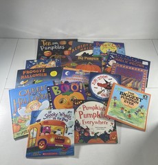 RANDOM MIX Lot 15 FALL/HALLOWEEN TRICK OR TREAT THANKSGIVING Children’s Books