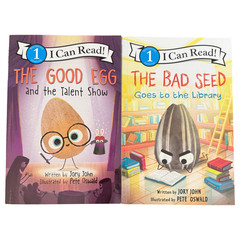 Jory John Book Lot 4 Cool Bean Bad Seed Good Egg Food Group Talent Show Library