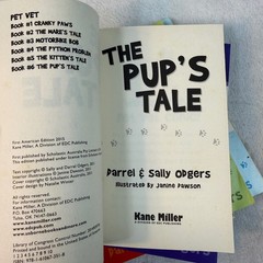 Pet Vet Book Lot Darrel Sally Odgers Kane Miller Cranky Paws Pup’s Tale 5 Books