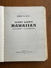 Lucky Luck’s Hawaiian Gourmet Cookbook 1971 1st Print 332 Pages + 2 More Books