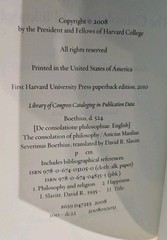 The Consolation of Philosophy by Boethius: New David Slavitt Paperback 175 Pages