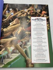 Major League Baseball Official Program: NLCS 2018 Richard Justice MLB Blue PB