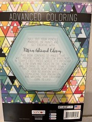 Bendon Advanced Coloring Book Patterns New 32 pages