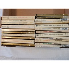 Lot of 22 Vintage Candlelight Ecstasy Romance Books Jayne Castle Kay Hooper