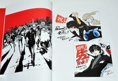 Persona 5 Official Design Works Art Book Illustration Game Fan Book ATLUS Japan
