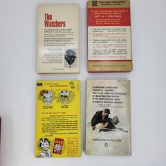 Lot of 11 vintage paperback books 1950s 1960s murder scifi humor mystery crime