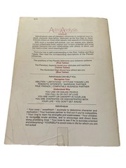 RARE American Astro Analysis Institute Sagittarius Horoscope Book 360 Pages