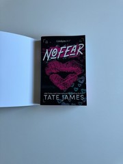 No Fear Tate James Deluxe Paperback w/ Jemlin Dust Jacket – Sprayed Edges